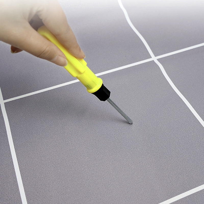 Avtoit | Modern Vinyl Floor Geometric Print Peel and Stick PVC Floor