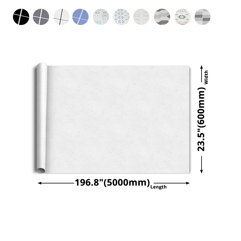 Avtoit | Modern Vinyl Floor Geometric Print Peel and Stick PVC Floor