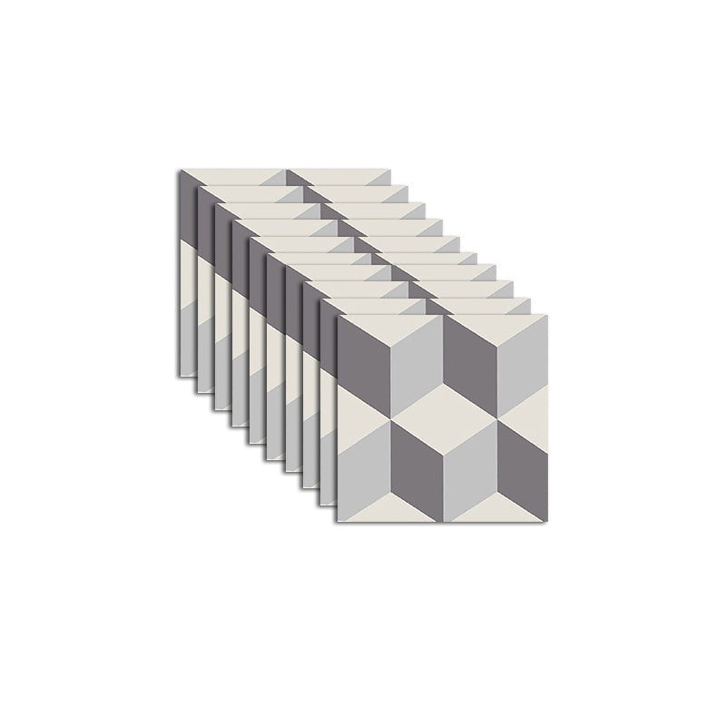 Avtoit | Square Interior Vinyl Flooring Peel and Stick 3D Print Vinyl Flooring