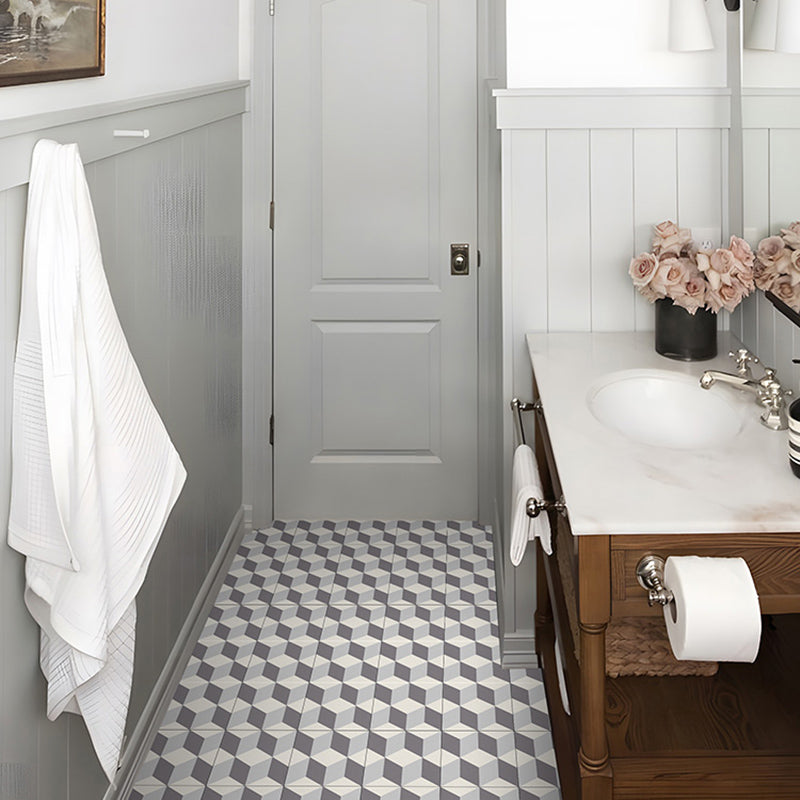Avtoit | Square Interior Vinyl Flooring Peel and Stick 3D Print Vinyl Flooring