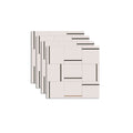 Avtoit | Square Indoor Vinyl Floor Peel and Stick Line Print Vinyl Floor