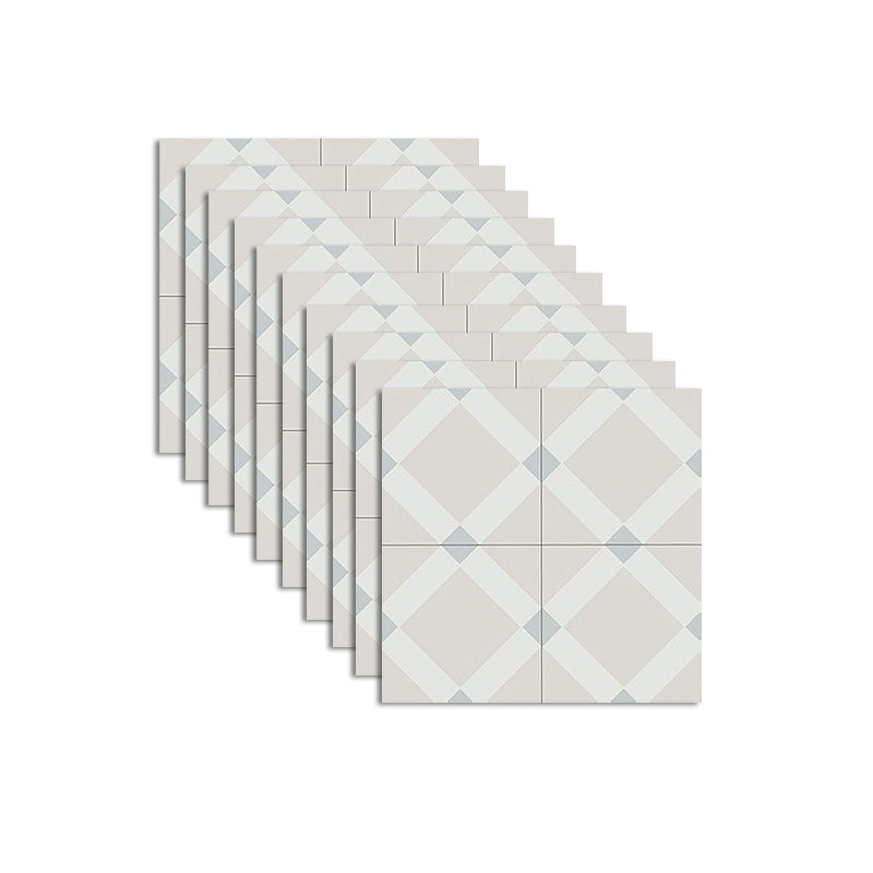 Avtoit | Indoor Vinyl Floor Peel and Stick Square Print Waterproof Vinyl Floor