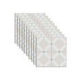 Avtoit | Indoor Vinyl Floor Peel and Stick Square Print Waterproof Vinyl Floor