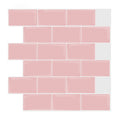 Avtoit | Simple Peel & Stick Tile Scratch-Resistant Plastic Peel and Stick Subway Tile for Shower