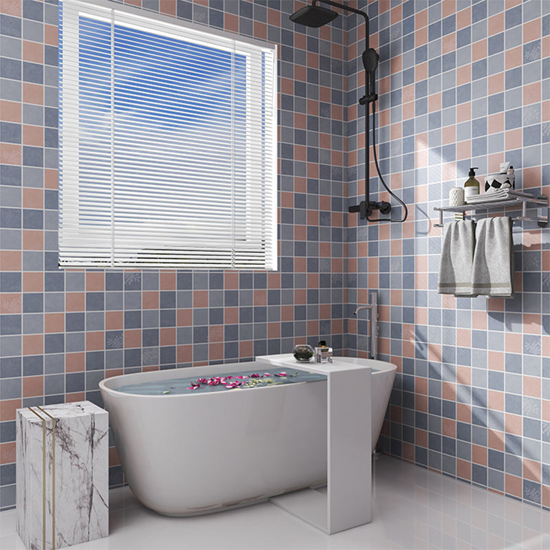 Avtoit | Modern Splash Protection Wallpaper Peel and Stick Mosaic Tile for Bathroom