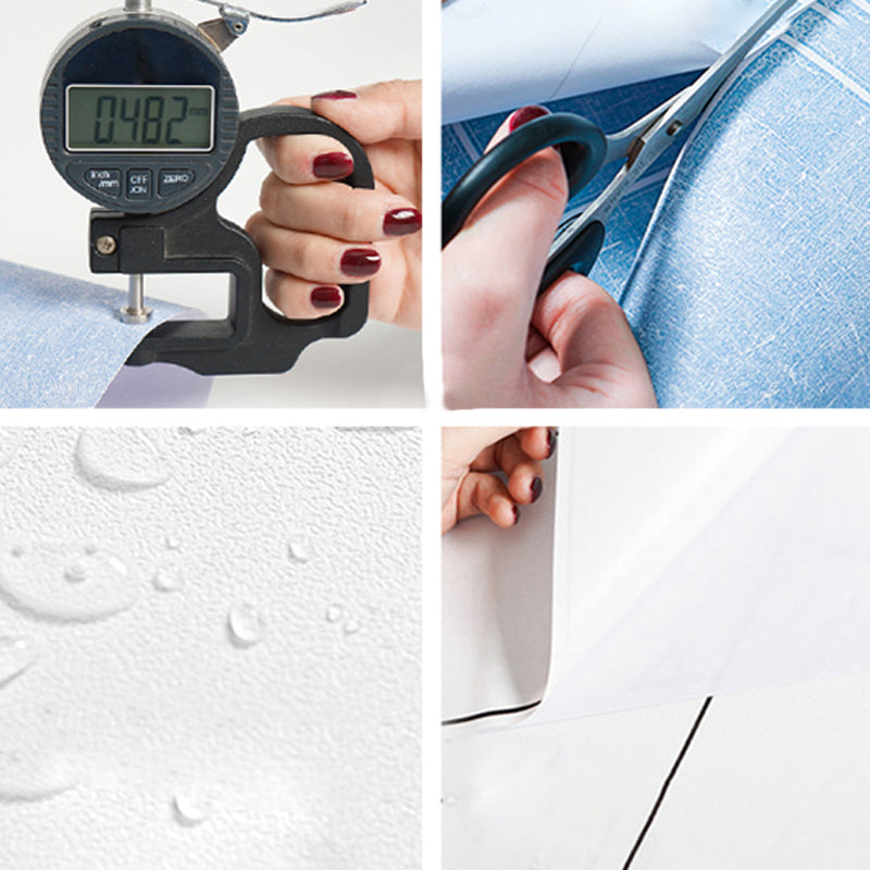 Avtoit | Modern Splash Protection Wallpaper Peel and Stick Mosaic Tile for Bathroom