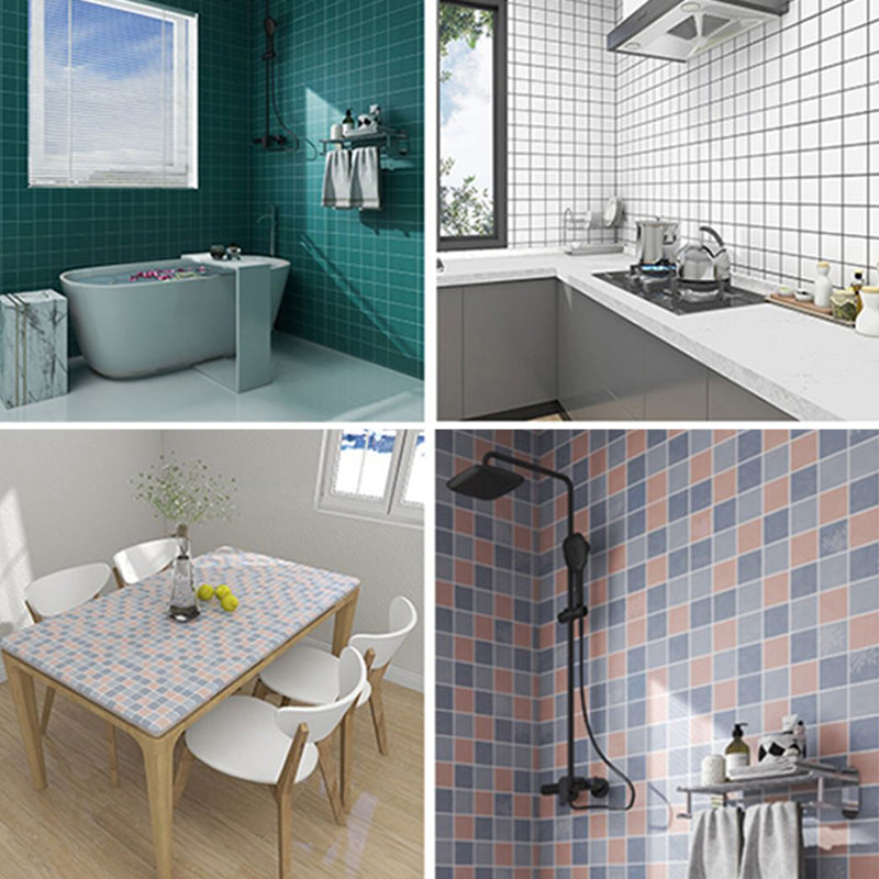 Avtoit | Modern Splash Protection Wallpaper Peel and Stick Mosaic Tile for Bathroom