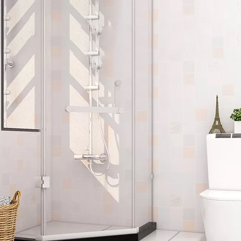 Avtoit | Modern Splash Protection Wallpaper Peel and Stick Mosaic Tile for Bathroom