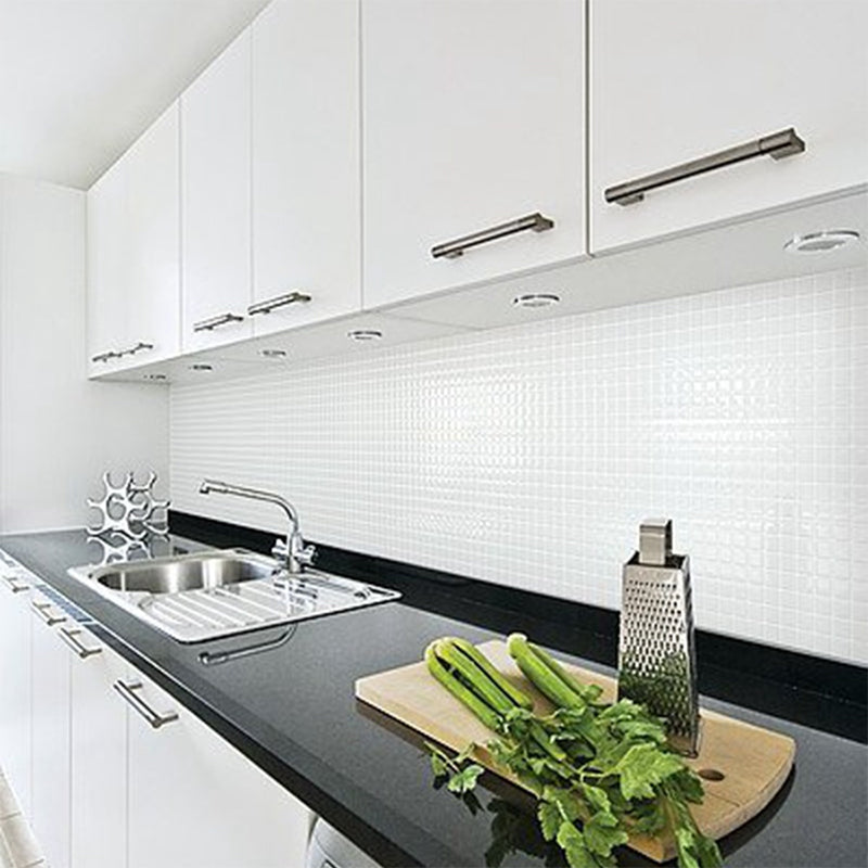 Avtoit | Peel-and-Stick Tile Square Stain-Resistant Mosaic Peel-and-Stick Tile for the Kitchen