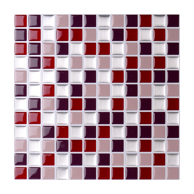 Avtoit | Peel-and-Stick Tile Square Stain-Resistant Mosaic Peel-and-Stick Tile for the Kitchen