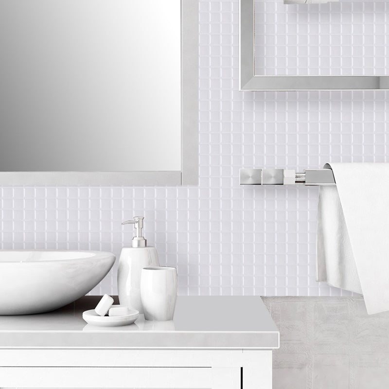 Avtoit | Peel-and-Stick Tile Square Stain-Resistant Mosaic Peel-and-Stick Tile for the Kitchen