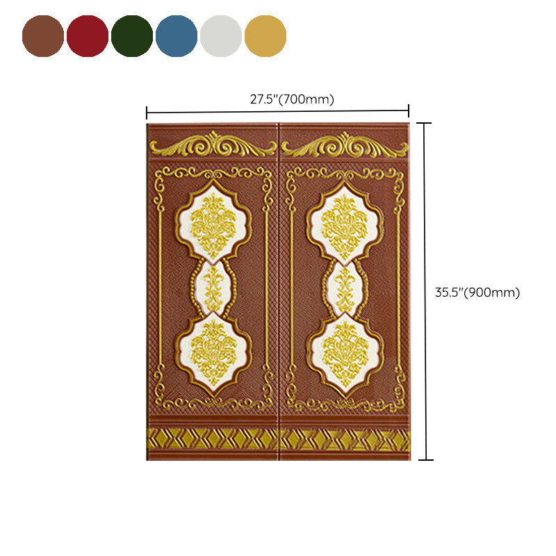 Avtoit | 3D embossed wall panel Glam style waterproof wall panel for the living room
