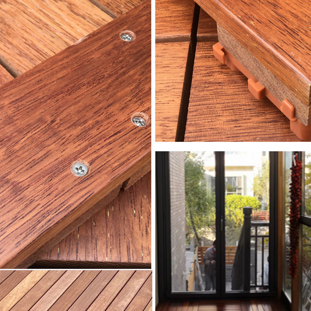 Avtoit | Outdoor Patio Wood Decking Interlocking Plank
