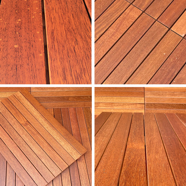 Avtoit | Outdoor Patio Wood Decking Interlocking Plank