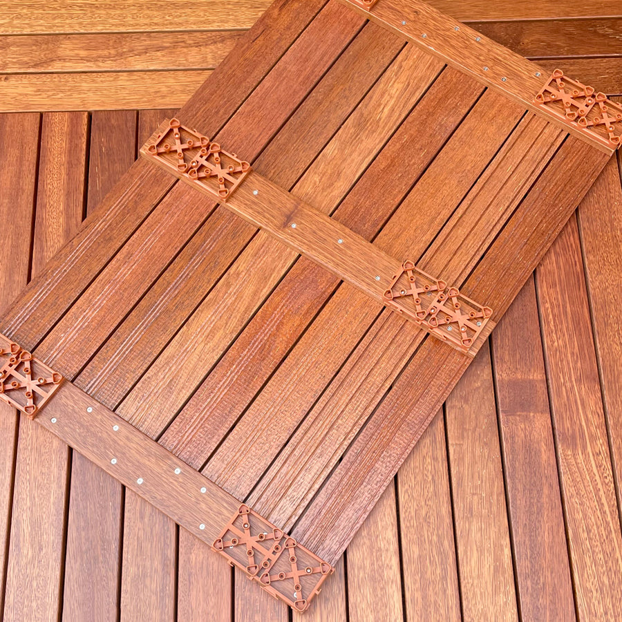 Avtoit | Outdoor Patio Wood Decking Interlocking Plank