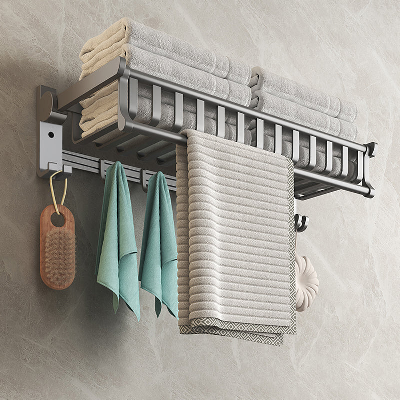 Avtoit | Modern gray aluminum bathroom accessory set