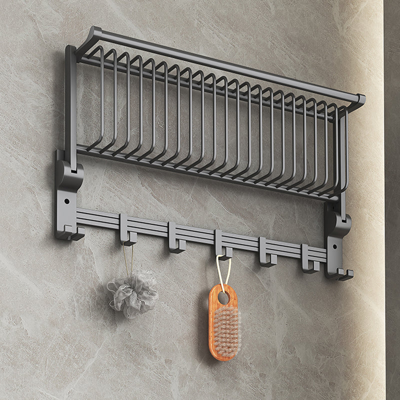 Avtoit | Modern gray aluminum bathroom accessory set