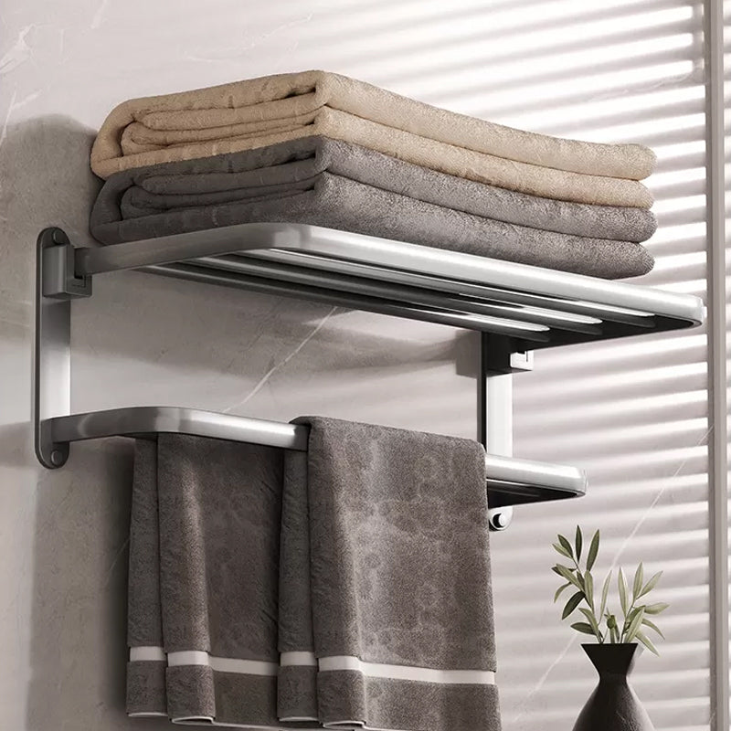 Avtoit | Modern gray aluminum bathroom accessory set