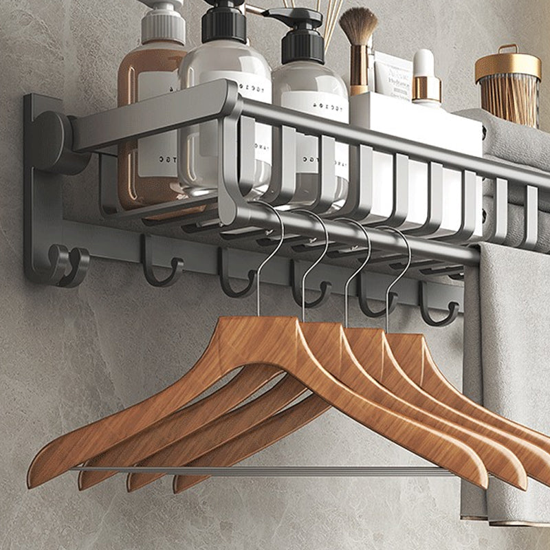 Avtoit | Modern gray aluminum bathroom accessory set