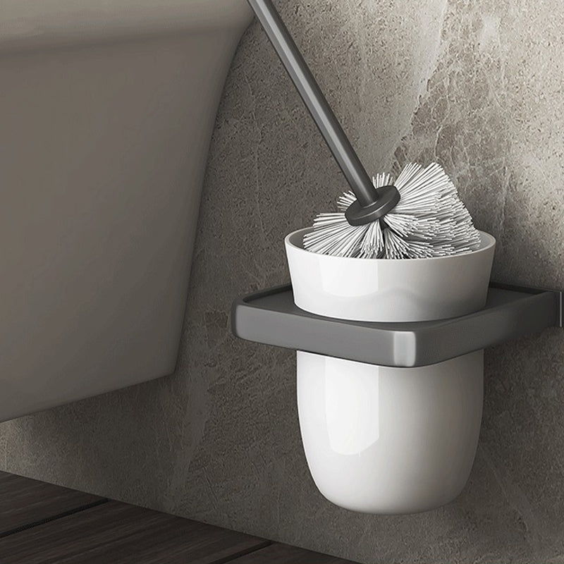 Avtoit | Modern gray aluminum bathroom accessory set
