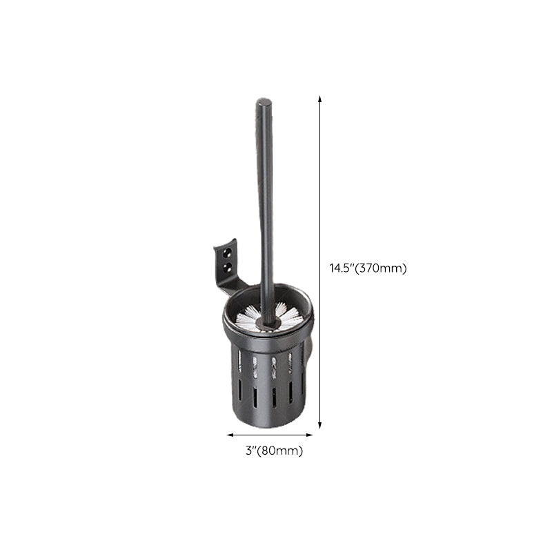 Avtoit | Modern gray aluminum bathroom accessory set