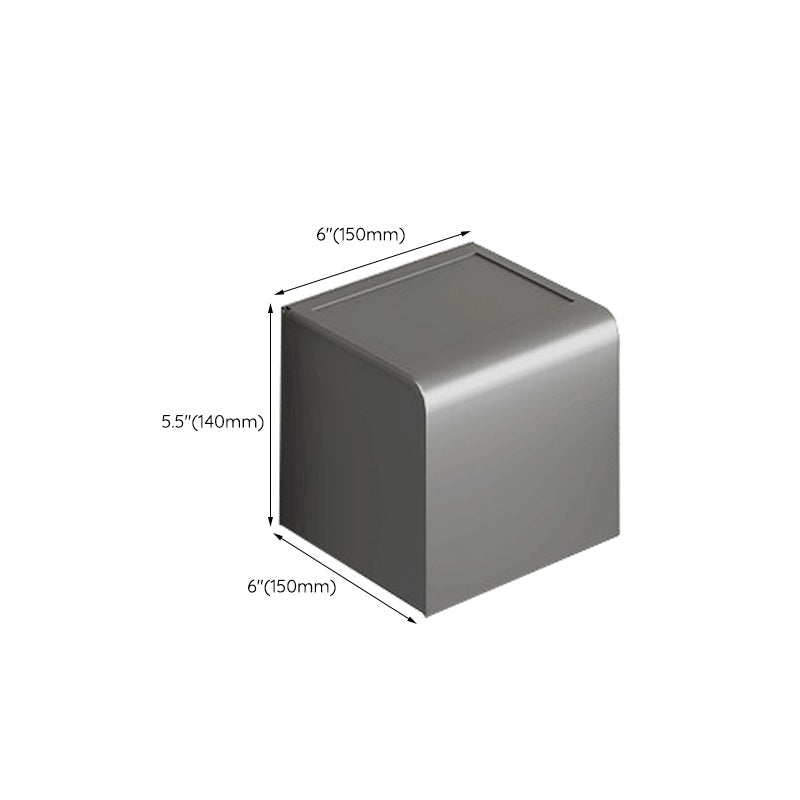Avtoit | Modern gray aluminum bathroom accessory set