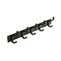 Avtoit | Matt Black 2-piece modern bathroom accessories as a single item or as a set with bath shelf