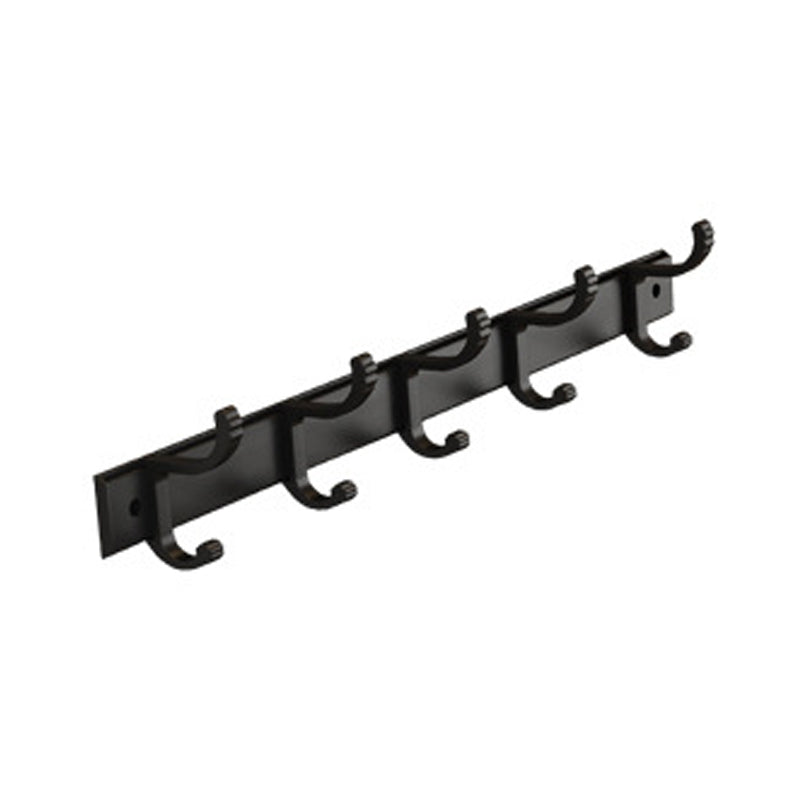 Avtoit | Matt Black 2-piece modern bathroom accessories as a single item or as a set with bath shelf