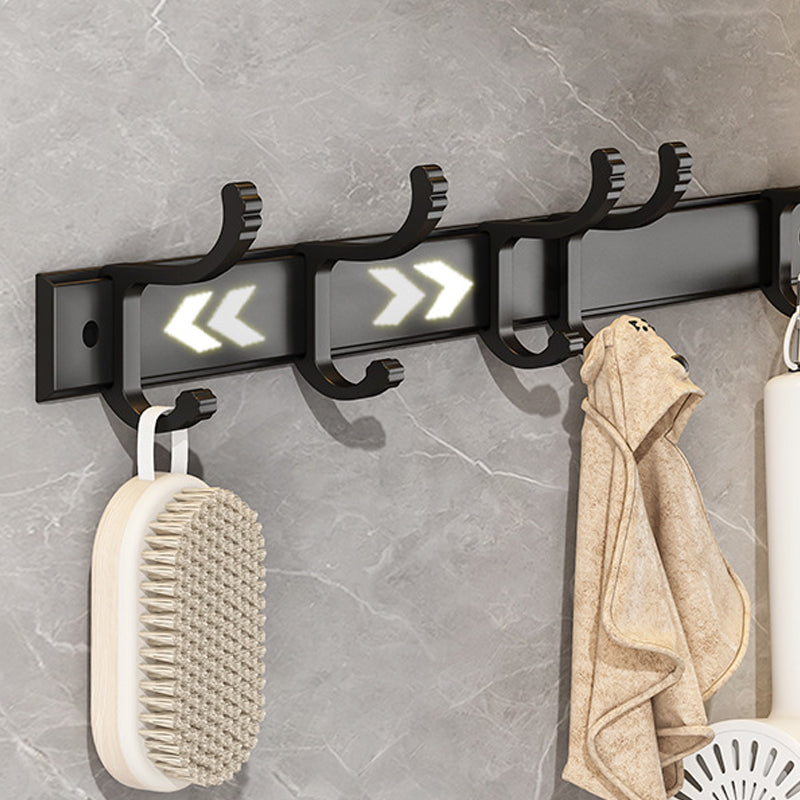 Avtoit | Matt Black 2-piece modern bathroom accessories as a single item or as a set with bath shelf
