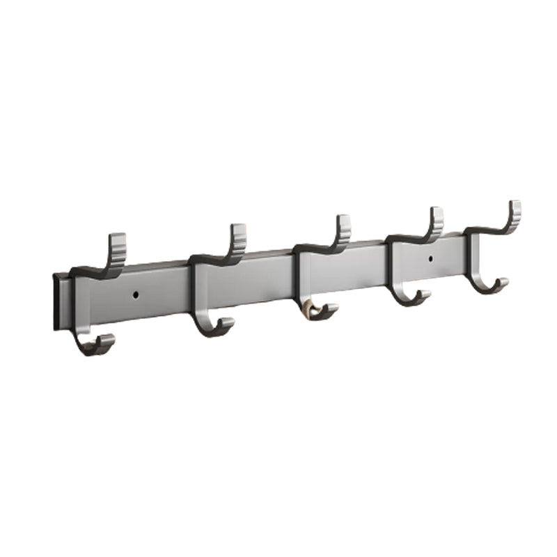 Avtoit | Gray bathroom accessories as a single piece or as a set with towel holder/bathroom shelf/robe hooks