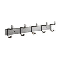 Avtoit | Gray bathroom accessories as a single piece or as a set with towel holder/bathroom shelf/robe hooks