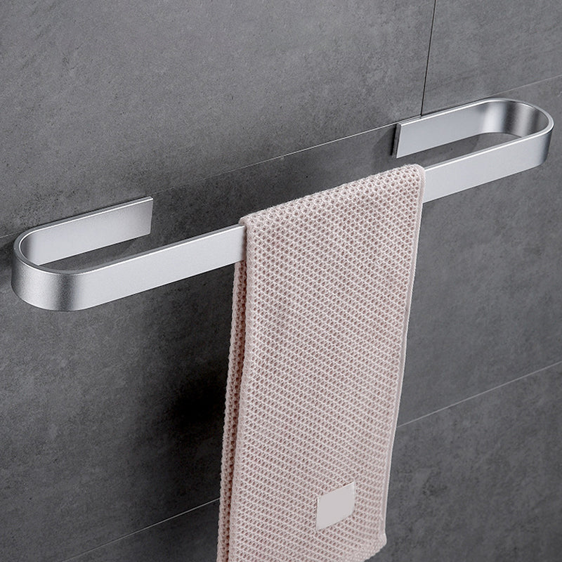 Avtoit | Contemporary 2-piece bathroom accessory set aluminum stainless steel towel bar
