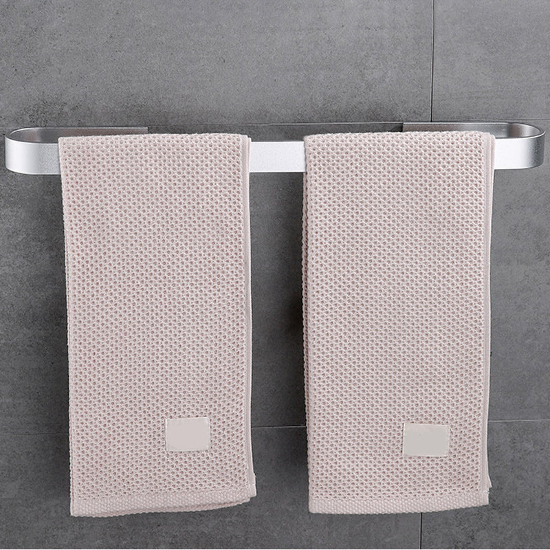Avtoit | Contemporary 2-piece bathroom accessory set aluminum stainless steel towel bar