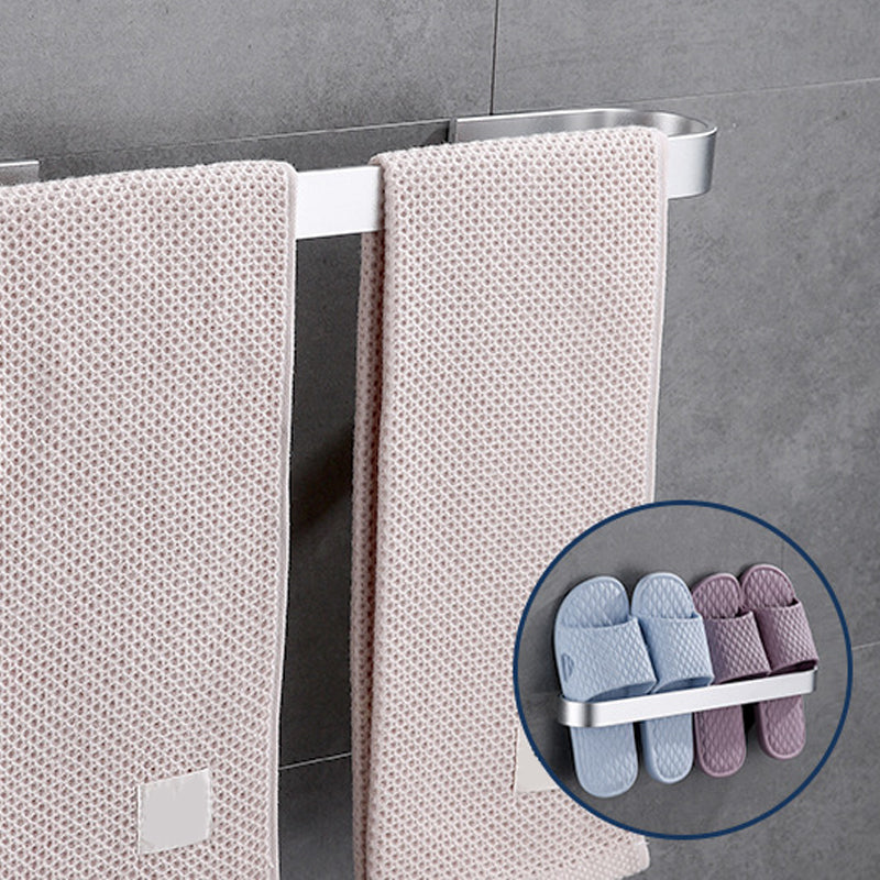 Avtoit | Contemporary 2-piece bathroom accessory set aluminum stainless steel towel bar