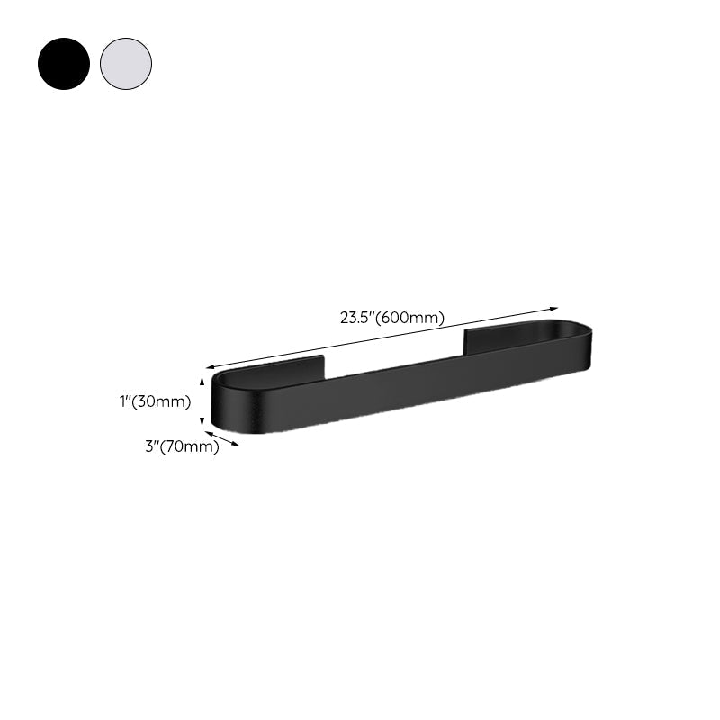 Avtoit | Contemporary 2-piece bathroom accessory set aluminum stainless steel towel bar