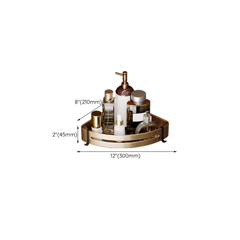 Avtoit | Black and Brass Bathroom Hardware Set Modern Stainless Steel Bathroom Shelf/Towel Holder/Paper Holder
