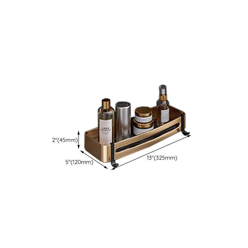 Avtoit | Black and Brass Bathroom Hardware Set Modern Stainless Steel Bathroom Shelf/Towel Holder/Paper Holder