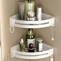 Avtoit | White Bathroom Accessory Set Contemporary Aluminum Bathroom Accessory Kit with Towel Holder