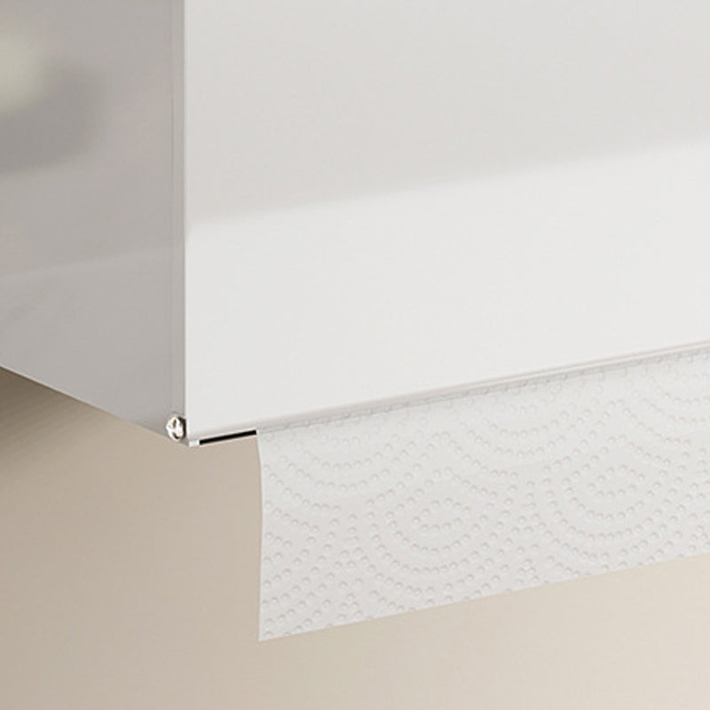 Avtoit | White Bathroom Accessory Set Contemporary Aluminum Bathroom Accessory Kit with Towel Holder