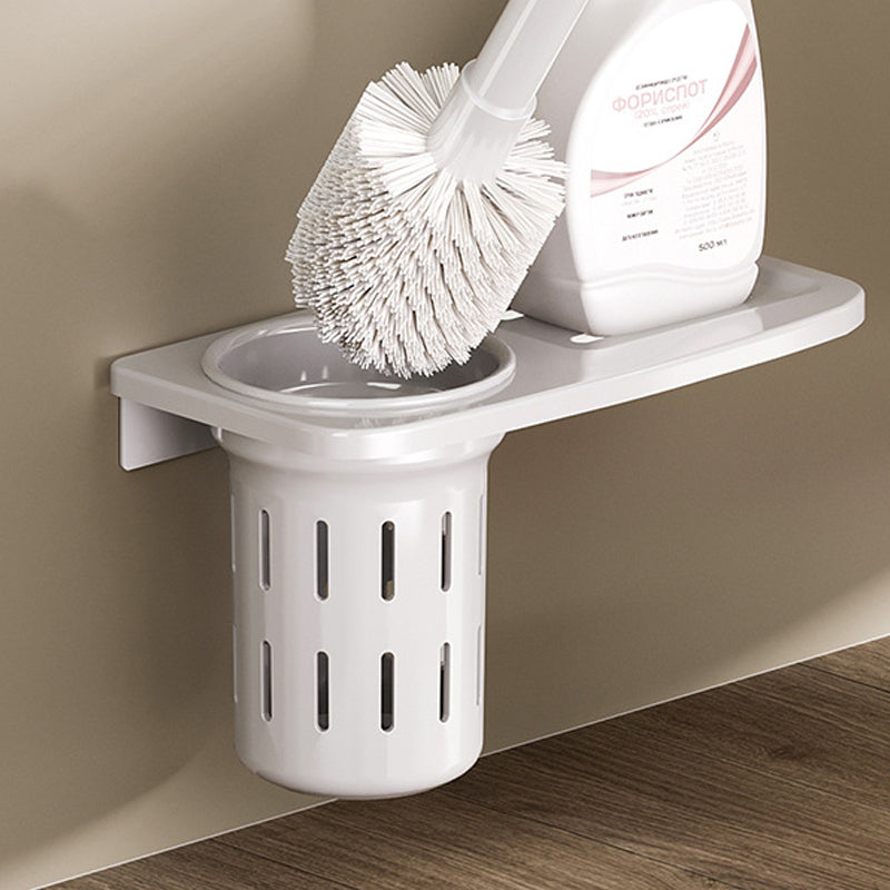 Avtoit | White Bathroom Accessory Set Contemporary Aluminum Bathroom Accessory Kit with Towel Holder