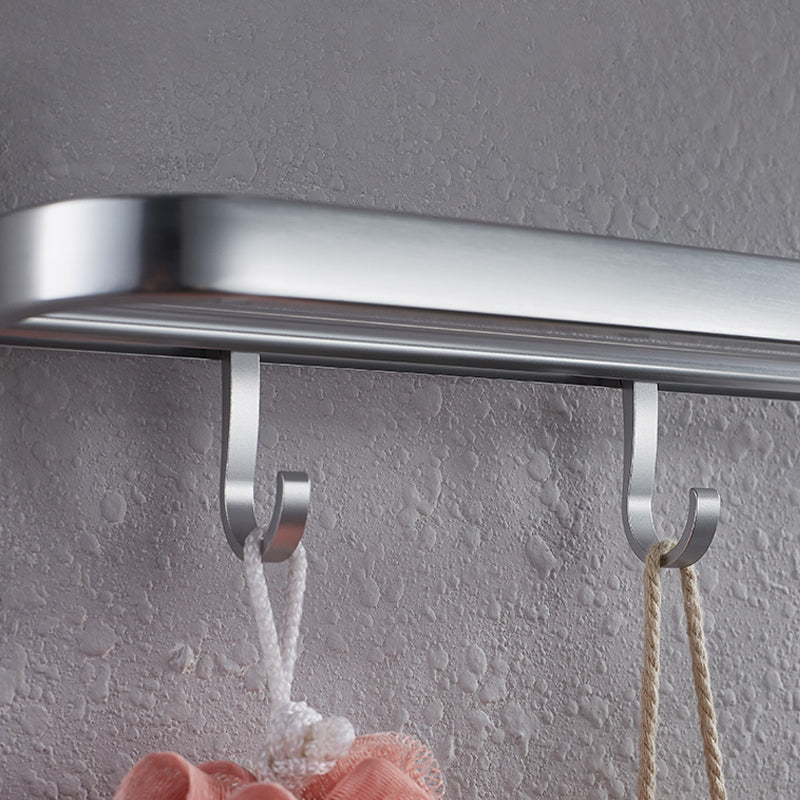 Avtoit | Contemporary bathroom accessory set made of aluminum with towel holder/bath shelf