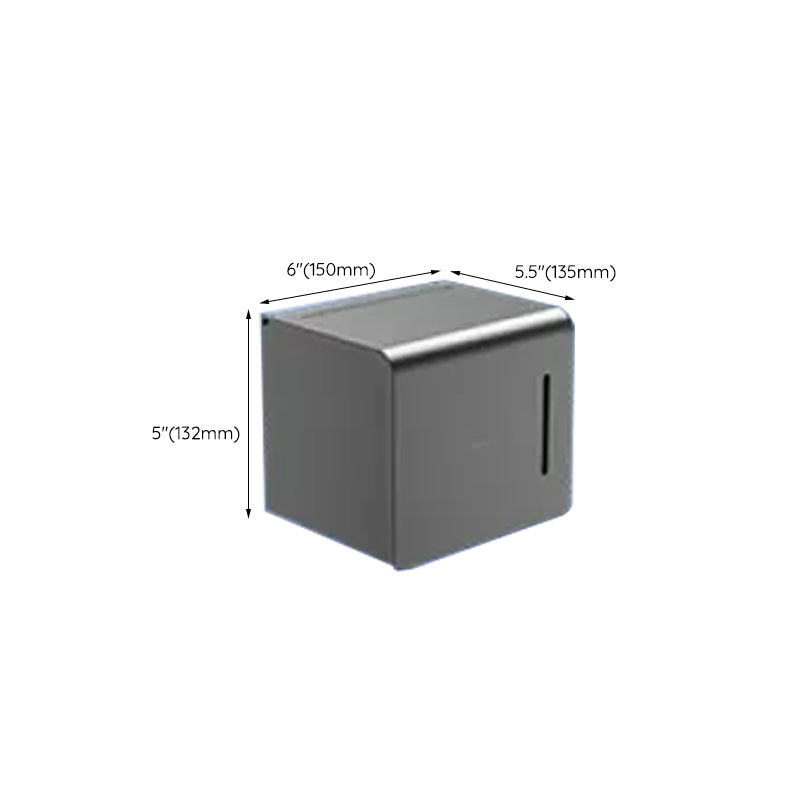 Avtoit | Contemporary bathroom accessory set made of aluminum with towel holder/bath shelf