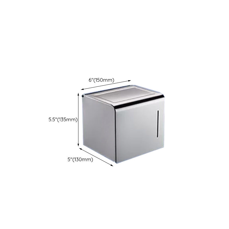 Avtoit | Contemporary bathroom accessory set made of aluminum with towel holder/bath shelf