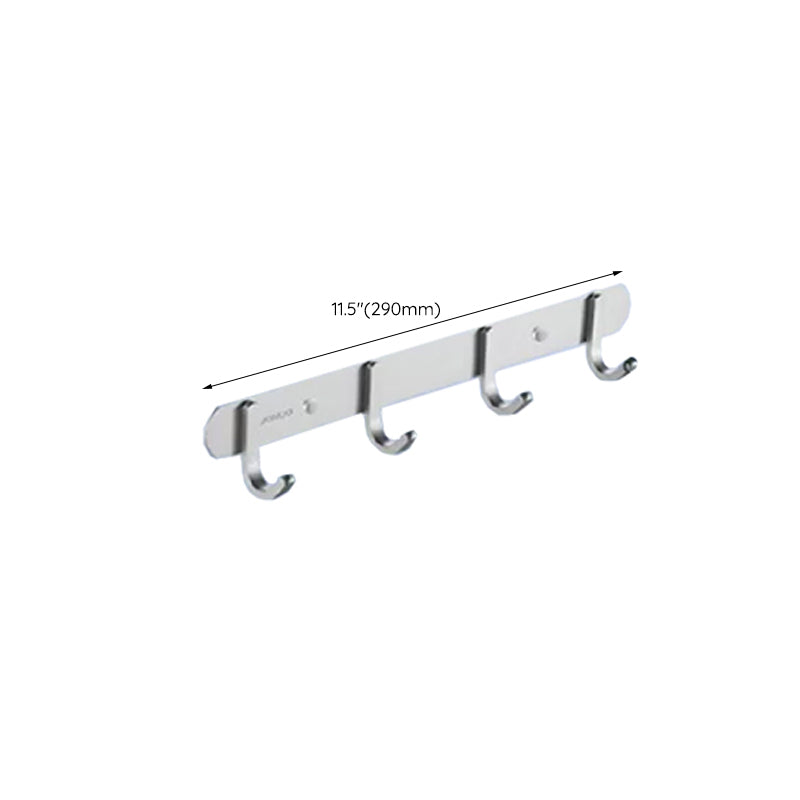 Avtoit | Contemporary bathroom accessory set made of aluminum with towel holder/bath shelf