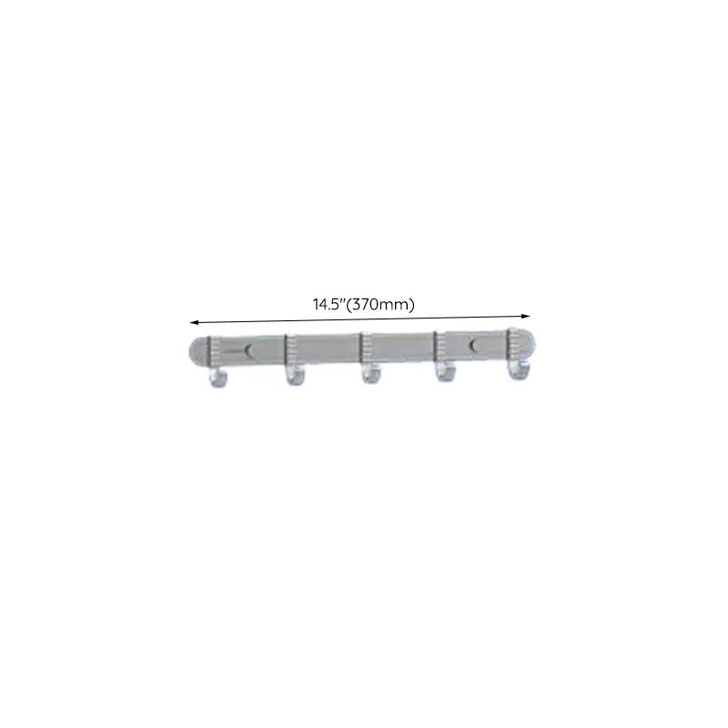 Avtoit | Contemporary bathroom accessory set made of aluminum with towel holder/bath shelf