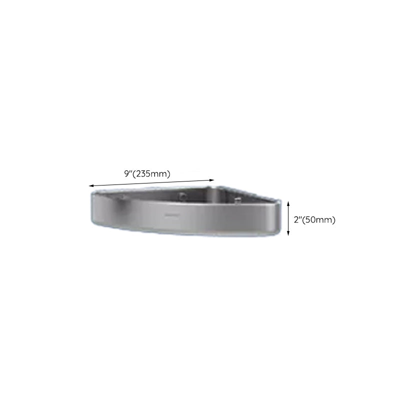 Avtoit | Contemporary bathroom accessory set made of aluminum with towel holder/bath shelf