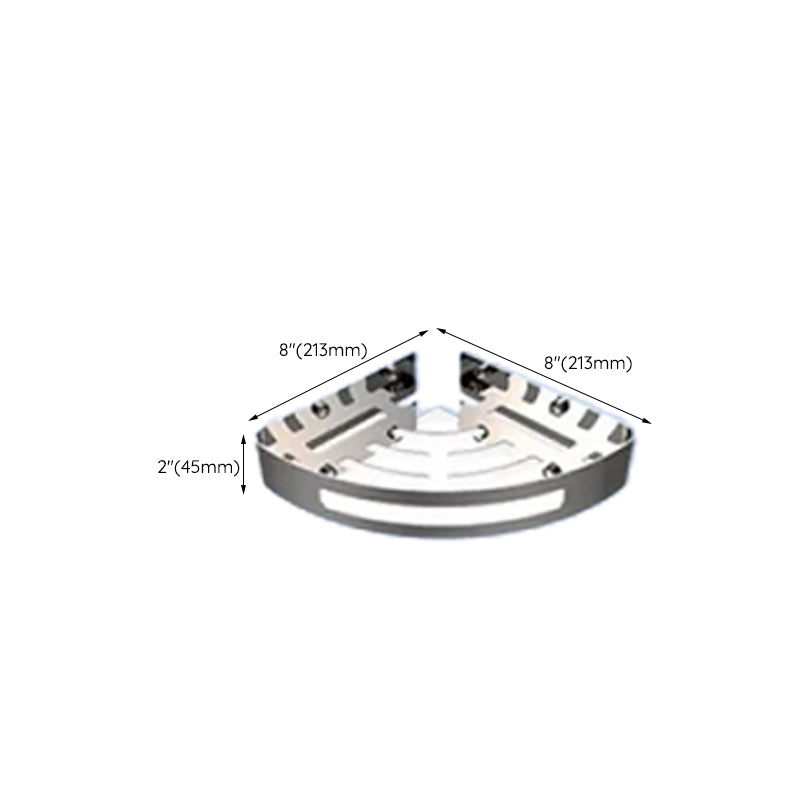 Avtoit | Contemporary bathroom accessory set made of aluminum with towel holder/bath shelf