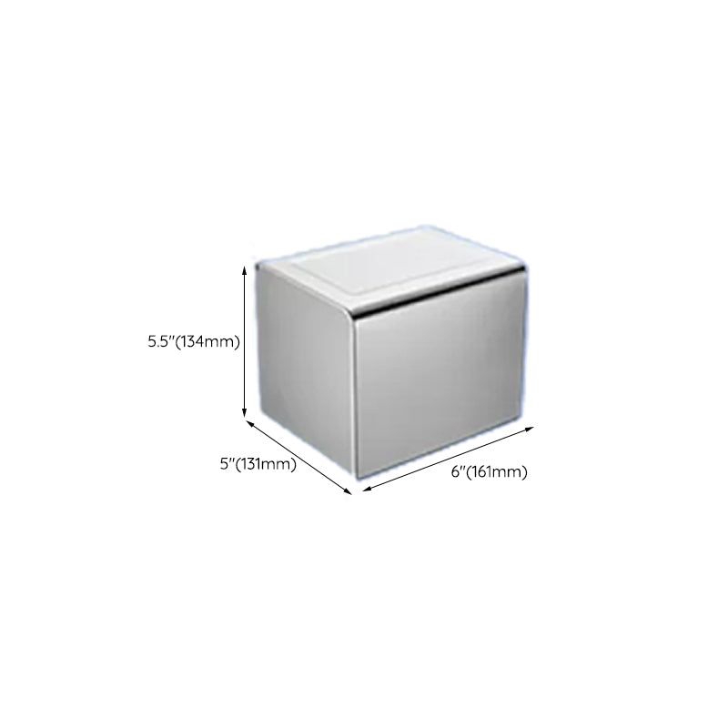 Avtoit | Contemporary bathroom accessory set made of aluminum with towel holder/bath shelf