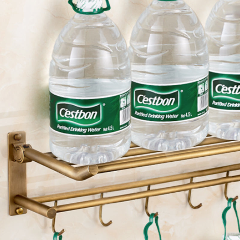Avtoit | Traditional Bathroom Accessory Set Gold Paper Holder Bathroom Set