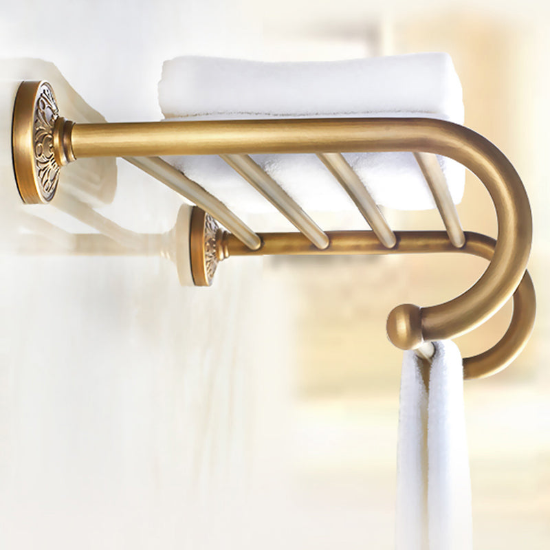 Avtoit | Traditional Bathroom Accessory Set Gold Paper Holder Bathroom Set